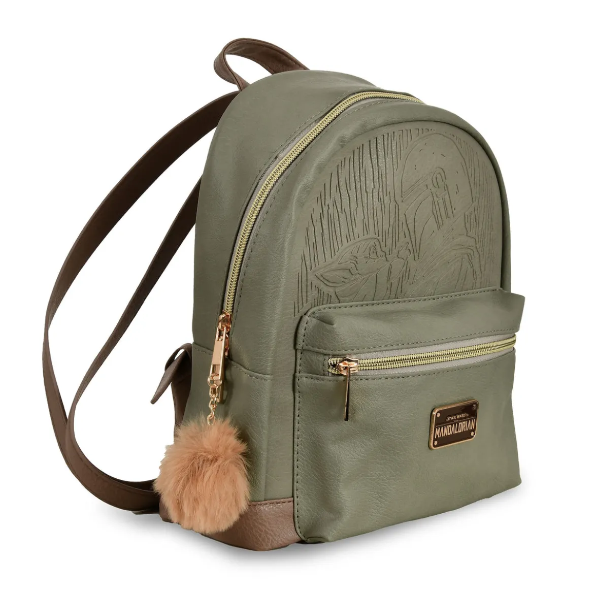 Grogu mit Mando Mini Rucksack - Star Wars The Mandalorian