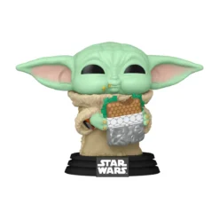 Grogu mit Sandwitch Funko Pop Wackelkopf-Figur - Star Wars: Mandalorian & Grogu