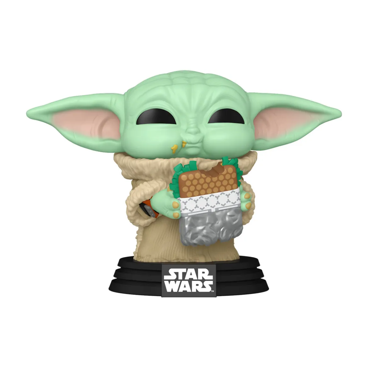 Grogu mit Sandwitch Funko Pop Wackelkopf-Figur - Star Wars: Mandalorian & Grogu
