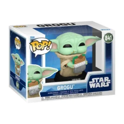 Grogu mit Sandwitch Funko Pop Wackelkopf-Figur - Star Wars: Mandalorian & Grogu