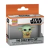 Grogu mit Tasse Funko Pop Schlüsselanhänger - Star Wars The Mandalorian