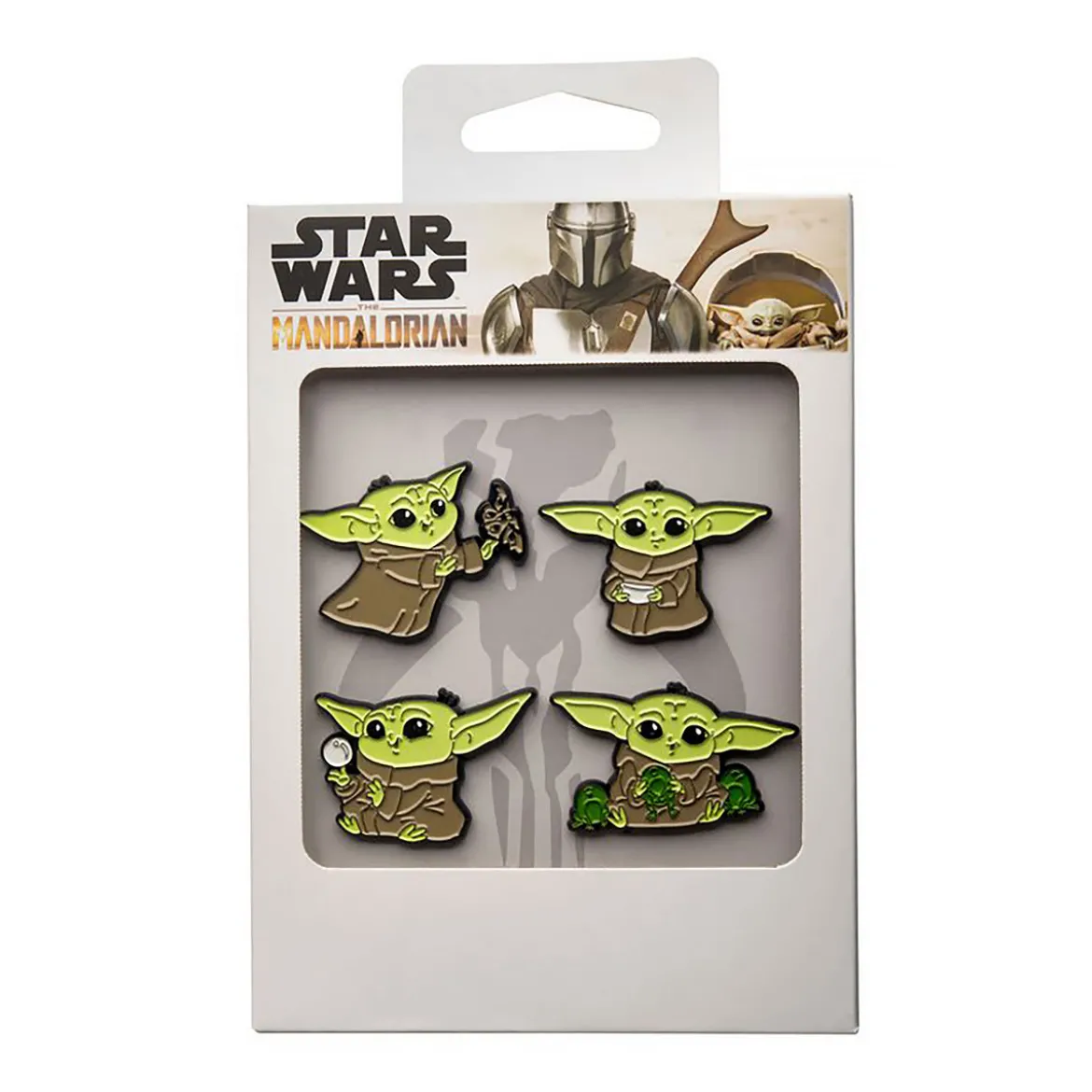 Grogu Moods Pins 4er Set - Star Wars The Mandalorian