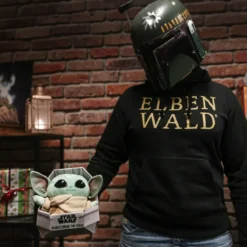 Grogu Plüsch Figur in Wiege 20 cm - Star Wars The Mandalorian