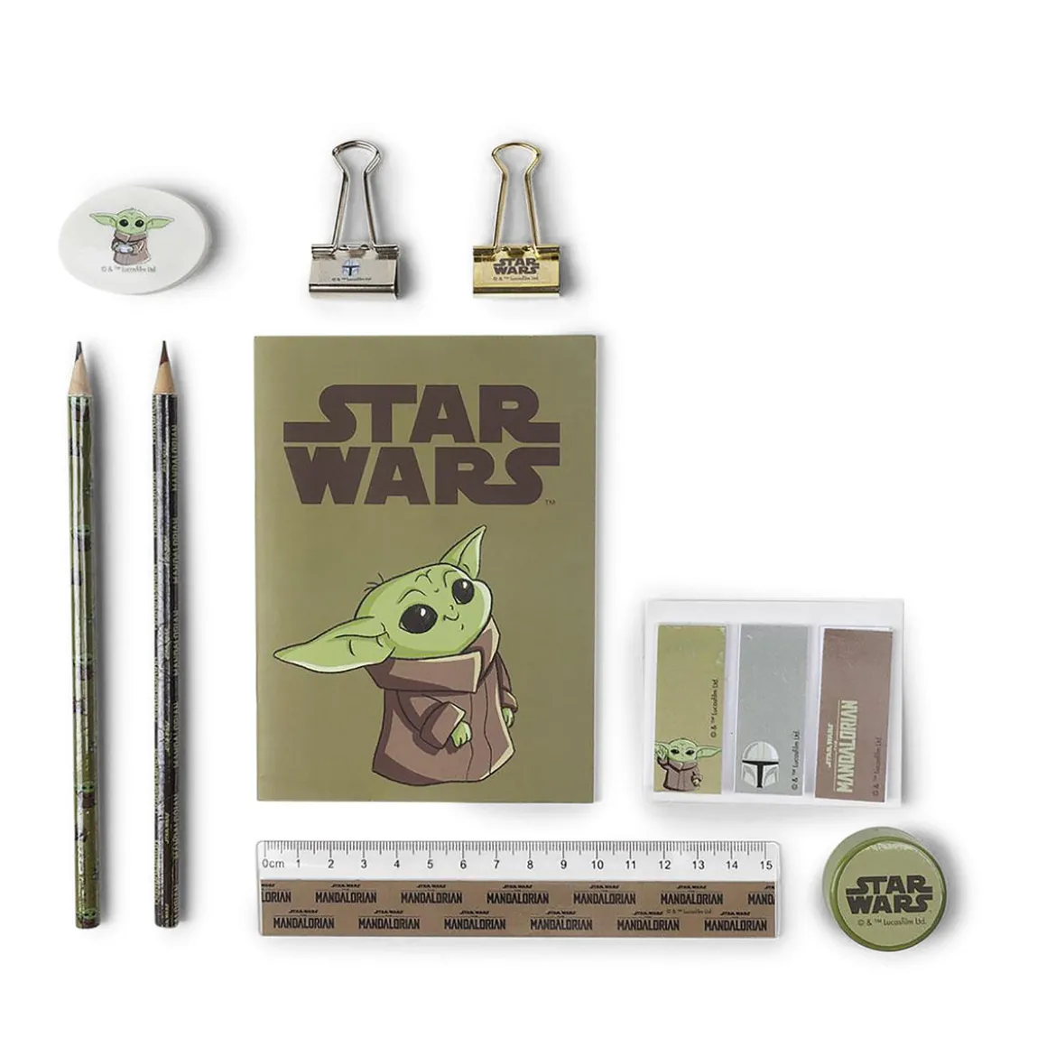 Grogu Schreibset - Star Wars The Mandalorian