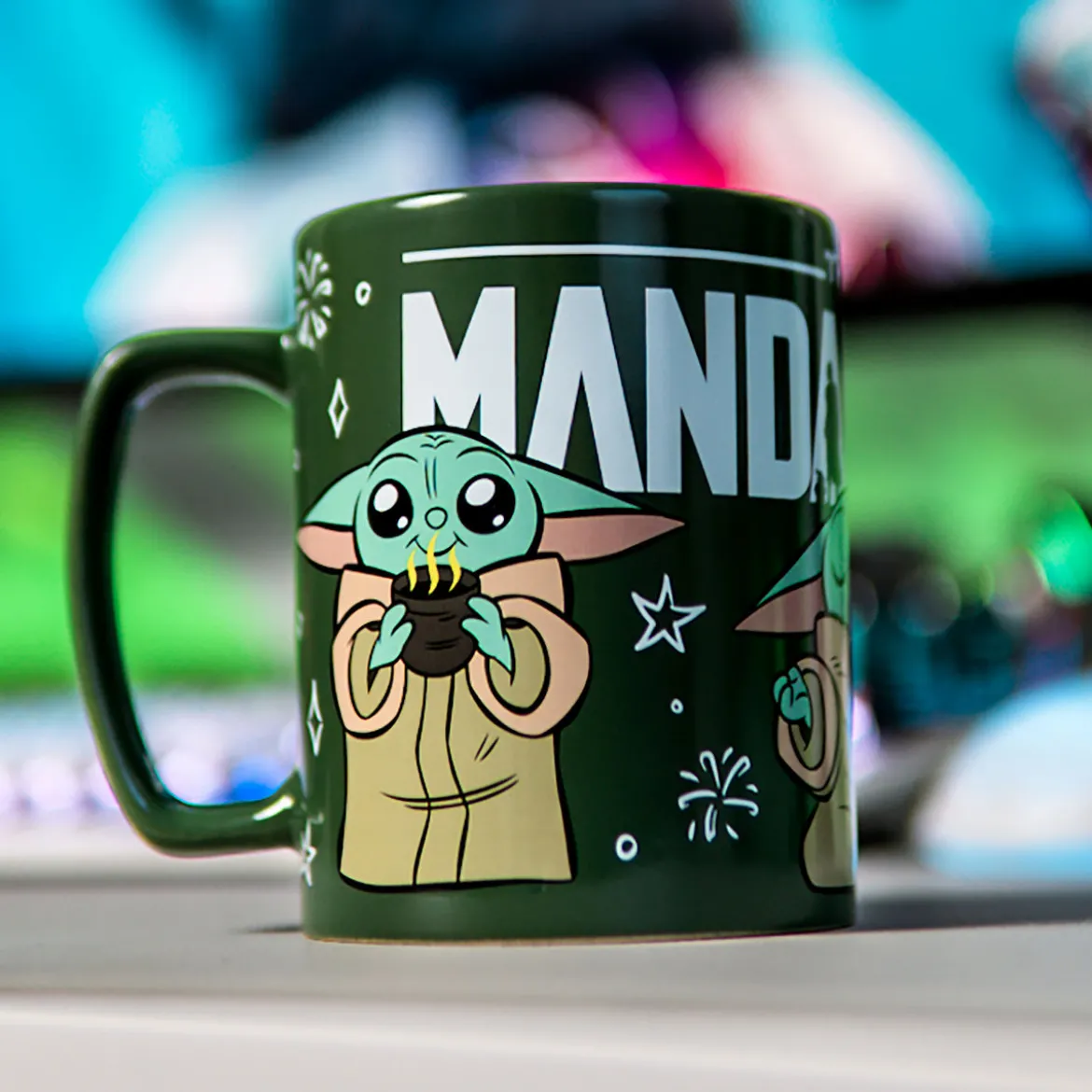Grogu Tasse mit Plüschüberzug - Star Wars The Mandalorian