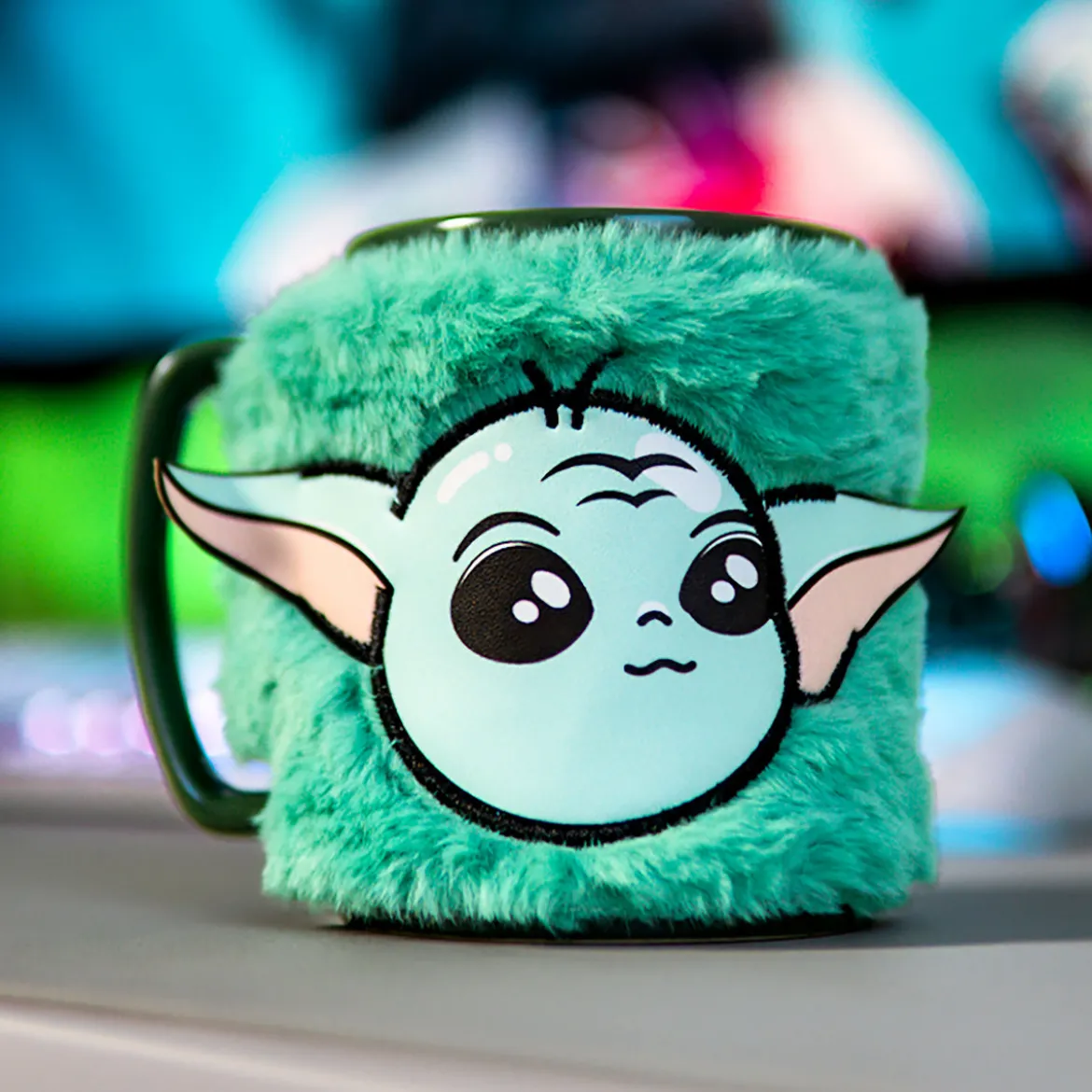 Grogu Tasse mit Plüschüberzug - Star Wars The Mandalorian