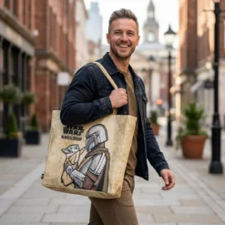 Grogu und Mando Shopper Tasche - Star Wars Mandalorian & Grogu