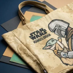 Grogu und Mando Shopper Tasche - Star Wars Mandalorian & Grogu