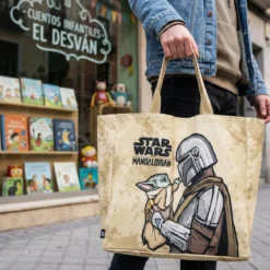 Grogu und Mando Shopper Tasche - Star Wars Mandalorian & Grogu