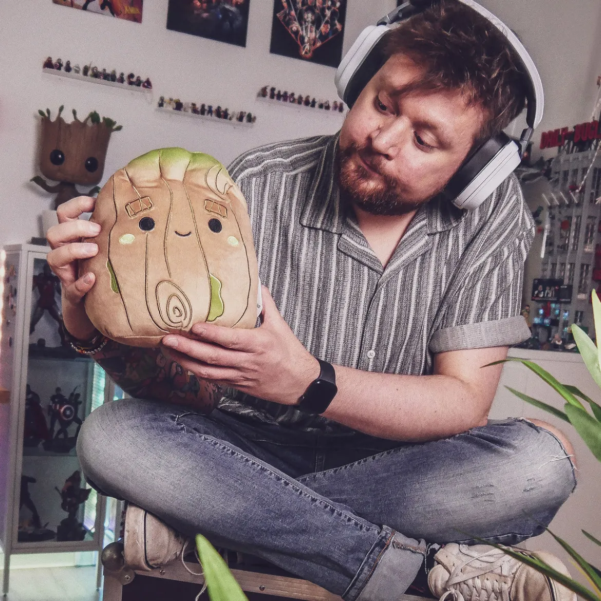 Groot Squishmallows Plüsch Figur - Guardians of the Galaxy
