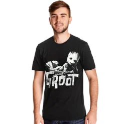 Groot T-Shirt schwarz - Guardians of the Galaxy