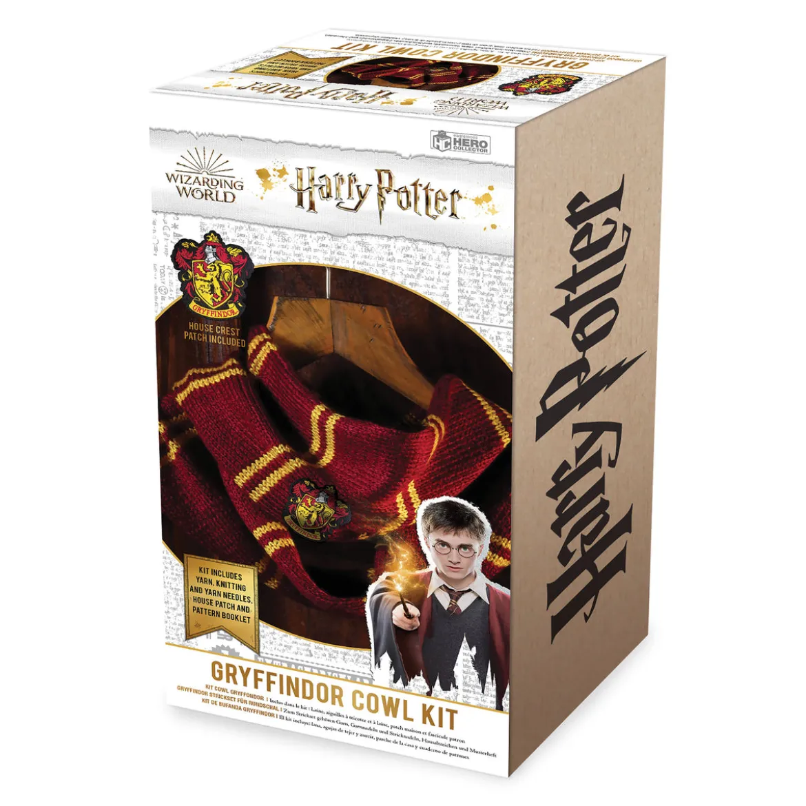 Gryffindor Loop Schal Strick-Set - Harry Potter