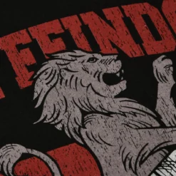 Gryffindor Quidditch College T-Shirt schwarz - Harry Potter