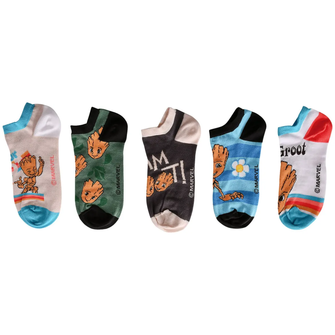 Guardians of the Galaxy - Baby Groot Socken 5er Set