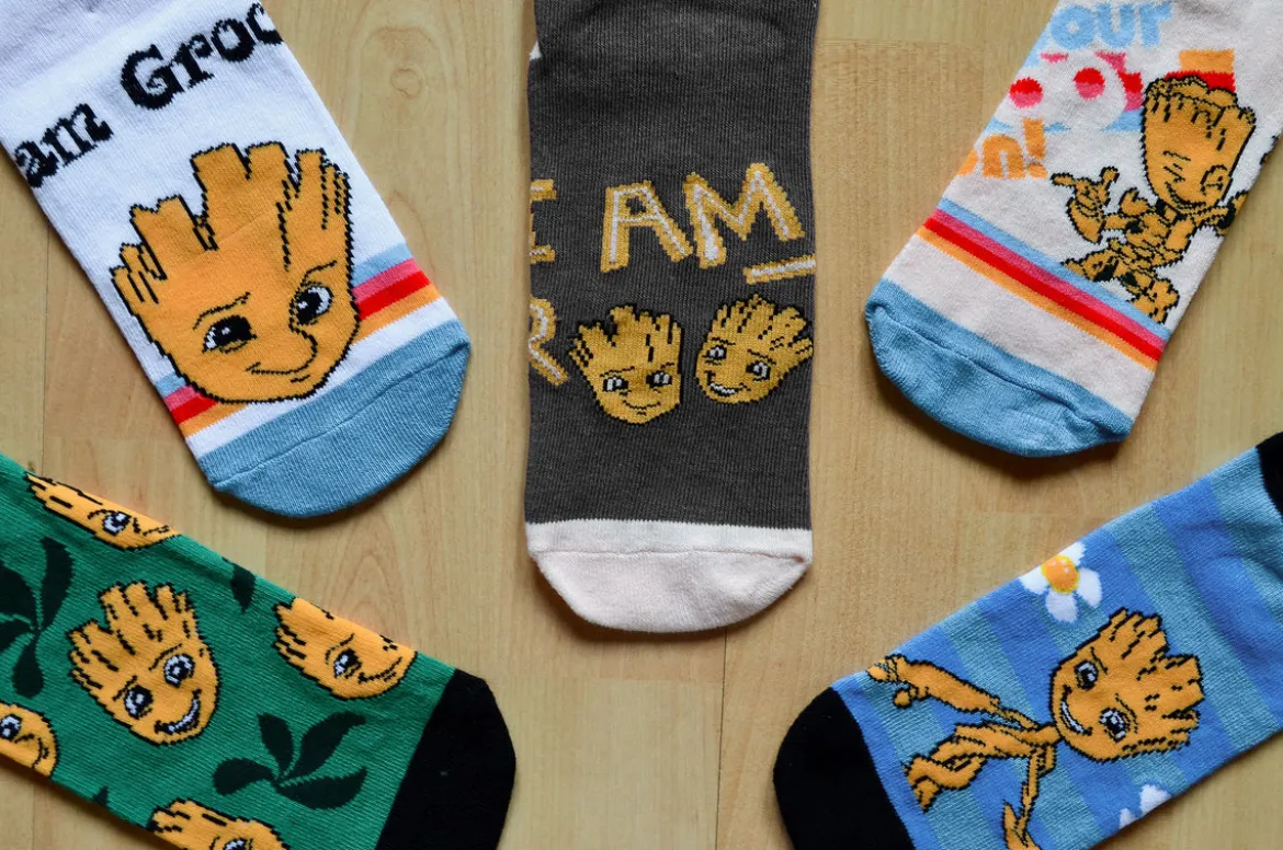 Guardians of the Galaxy - Baby Groot Socken 5er Set