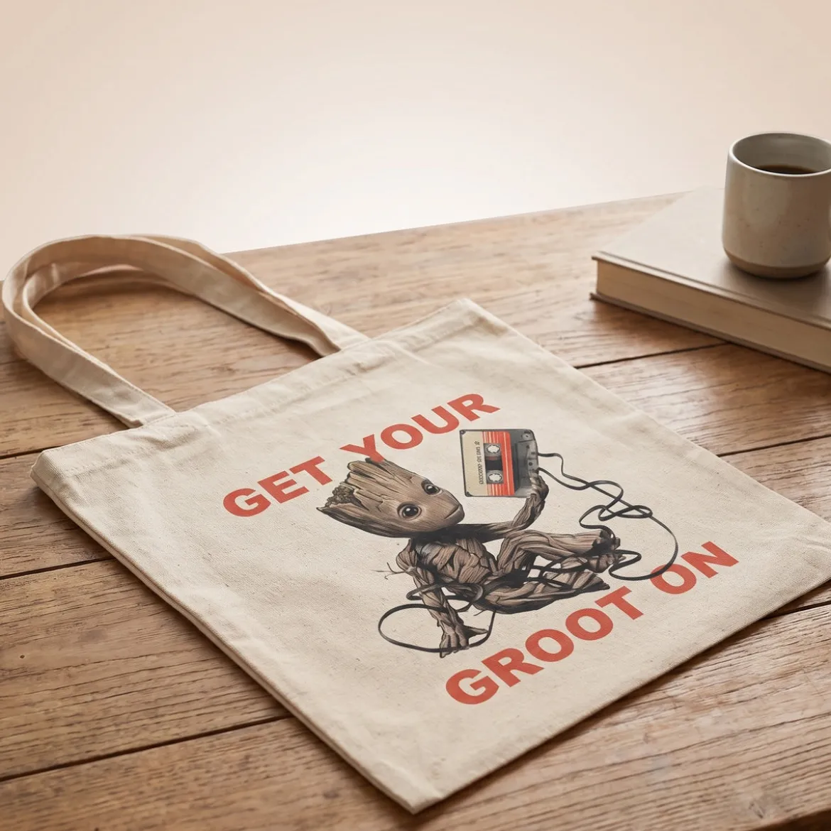 Guardians of the Galaxy - Get Your Groot On Jutebeutel