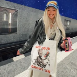 Guardians of the Galaxy - Get Your Groot On Jutebeutel