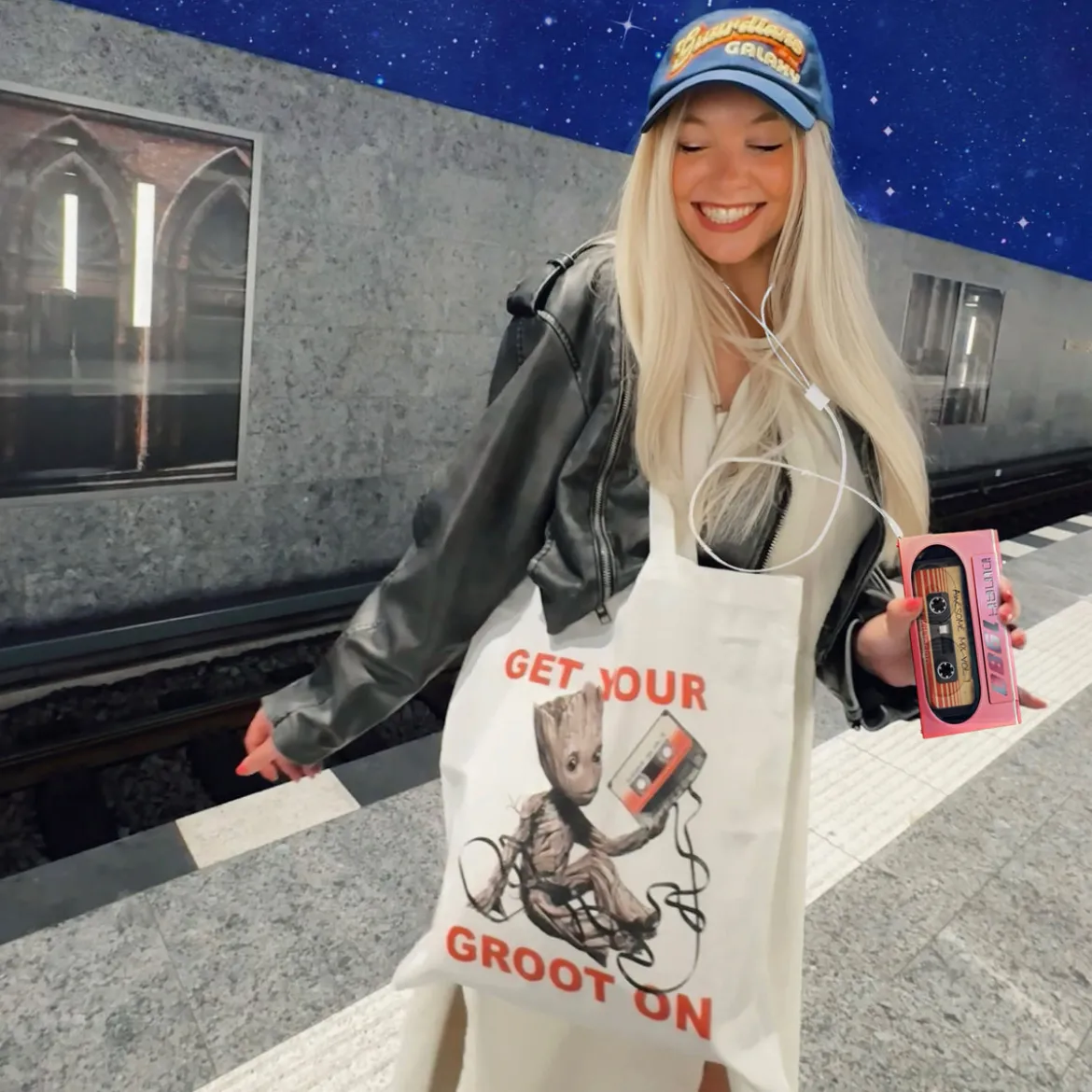 Guardians of the Galaxy - Get Your Groot On Jutebeutel