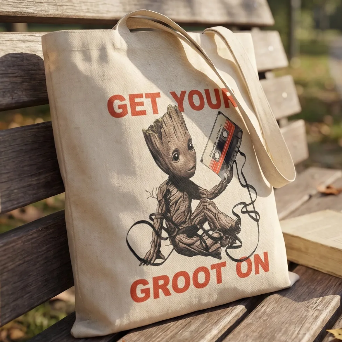 Guardians of the Galaxy - Get Your Groot On Jutebeutel