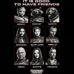 Guardians of the Galaxy - Good Friends T-Shirt schwarz
