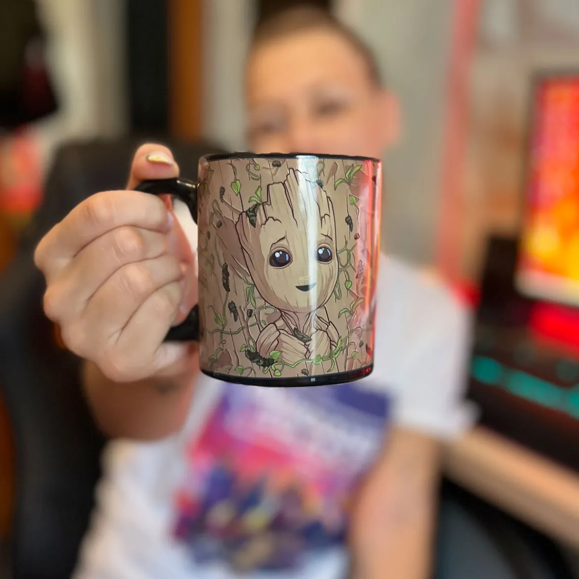 Guardians of the Galaxy - Groot Thermoeffekt Tasse