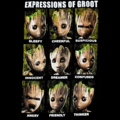 Guardians of the Galaxy - Groot Expressions Tank Top schwarz