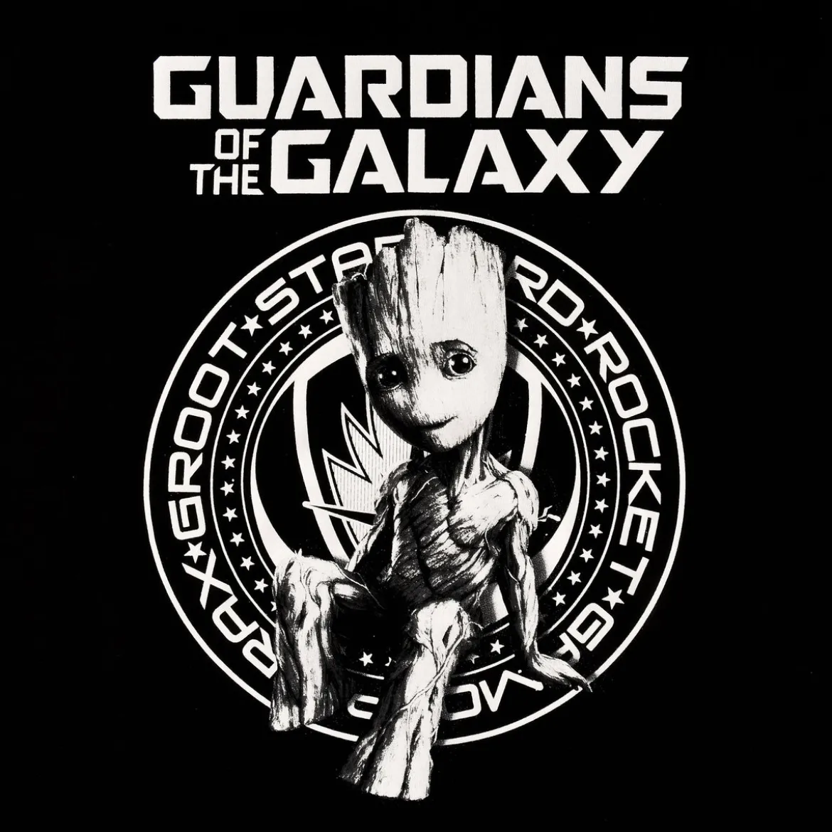 Guardians of the Galaxy - Groot T-Shirt schwarz