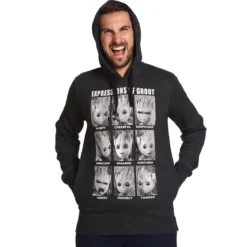 Guardians of the Galaxy - Groot Expressions Hoodie grau