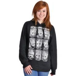 Guardians of the Galaxy - Groot Expressions Hoodie grau