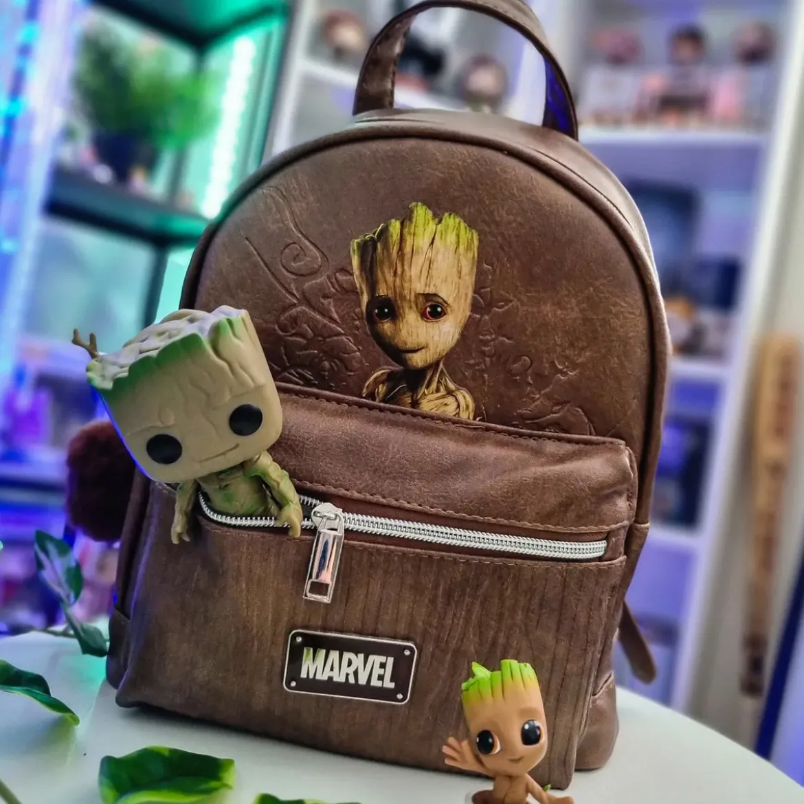 Guardians of the Galaxy - Groot Mini Rucksack braun