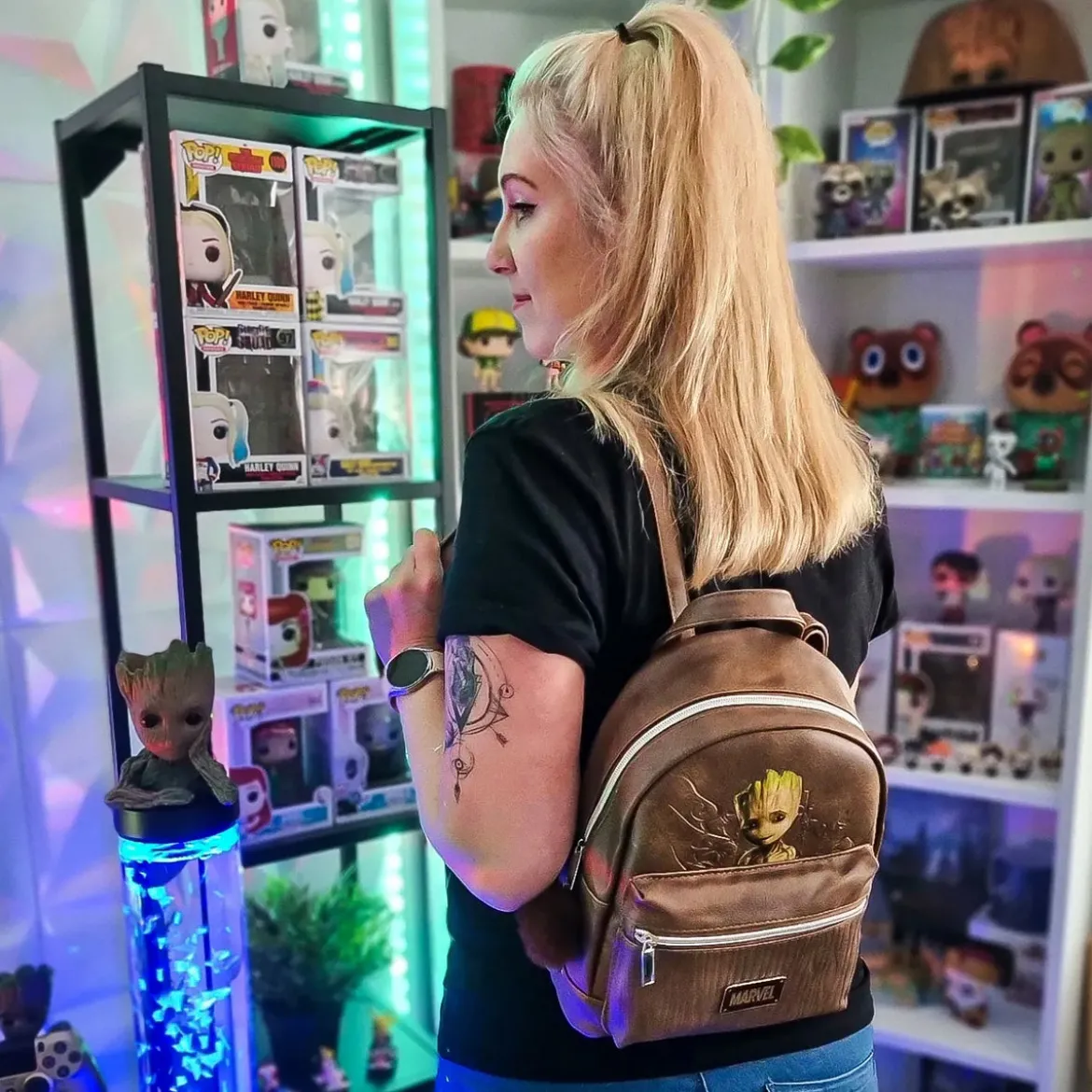 Guardians of the Galaxy - Groot Mini Rucksack braun