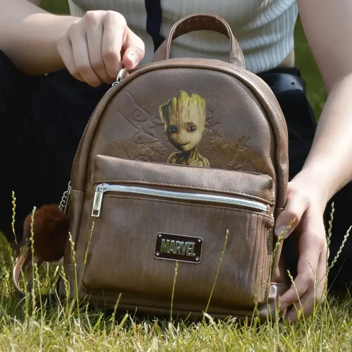 Guardians of the Galaxy - Groot Mini Rucksack braun