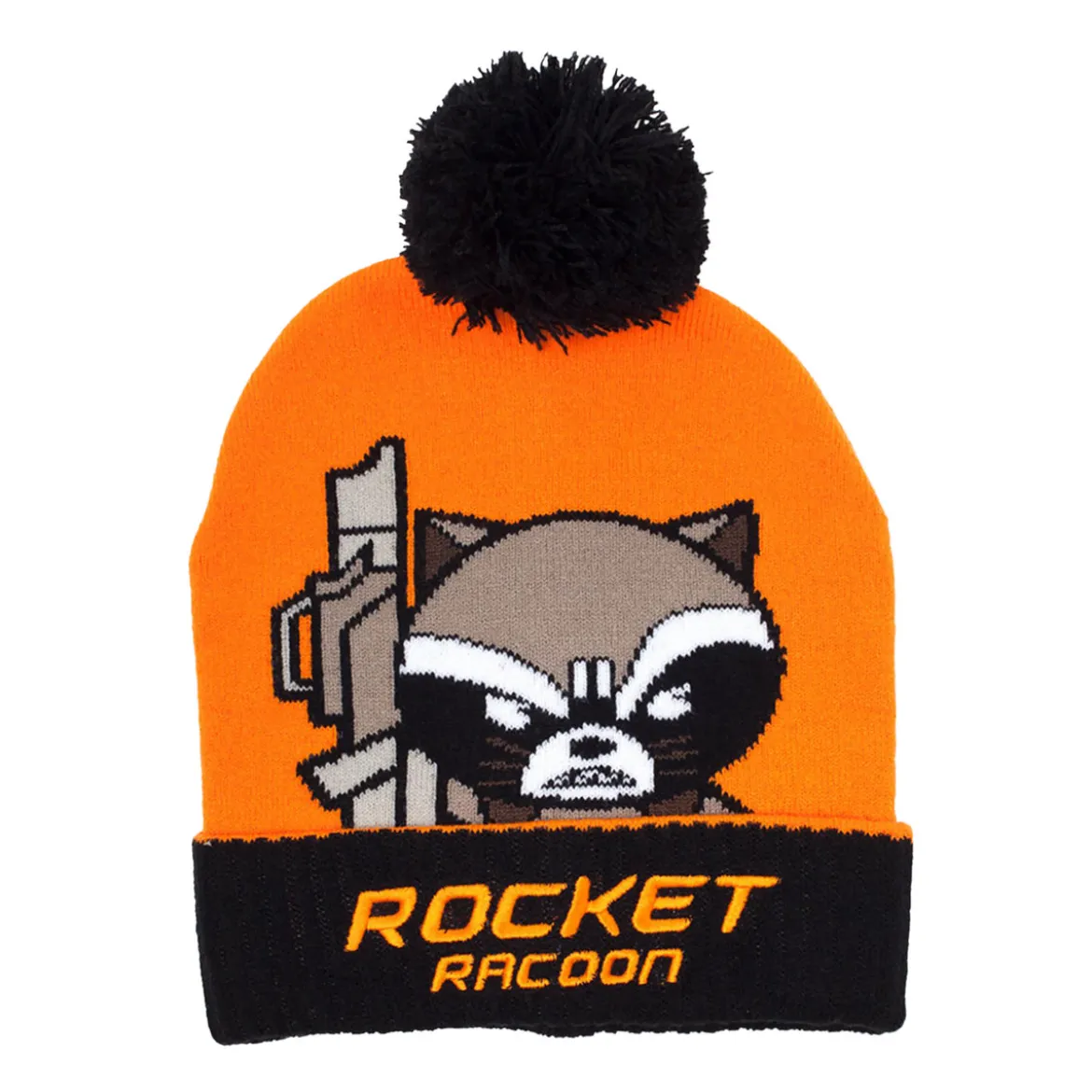 Guardians of the Galaxy - Rocket Raccoon Mütze mit Bommel