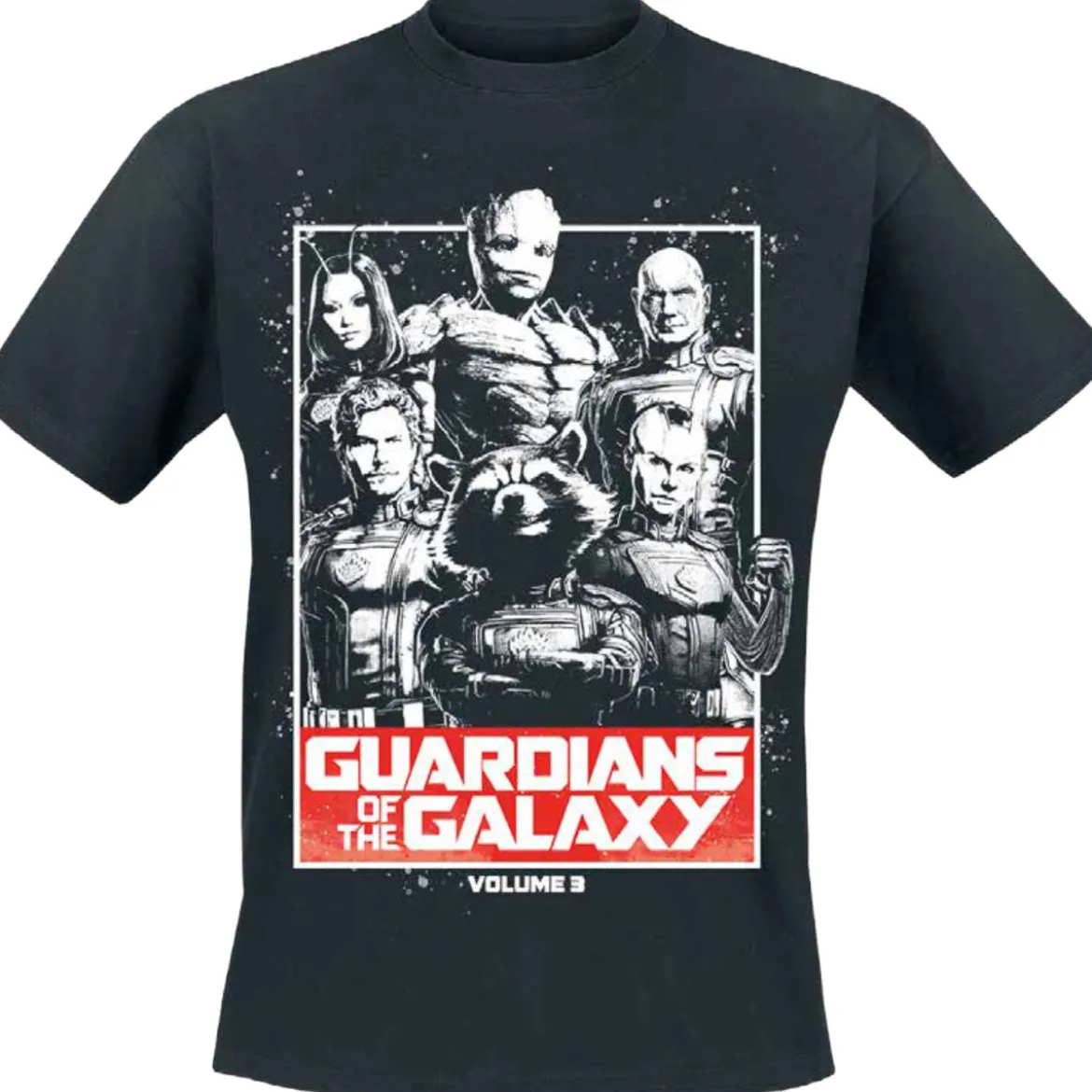 Guardians Vol. 3 T-Shirt schwarz - Guardians of the Galaxy