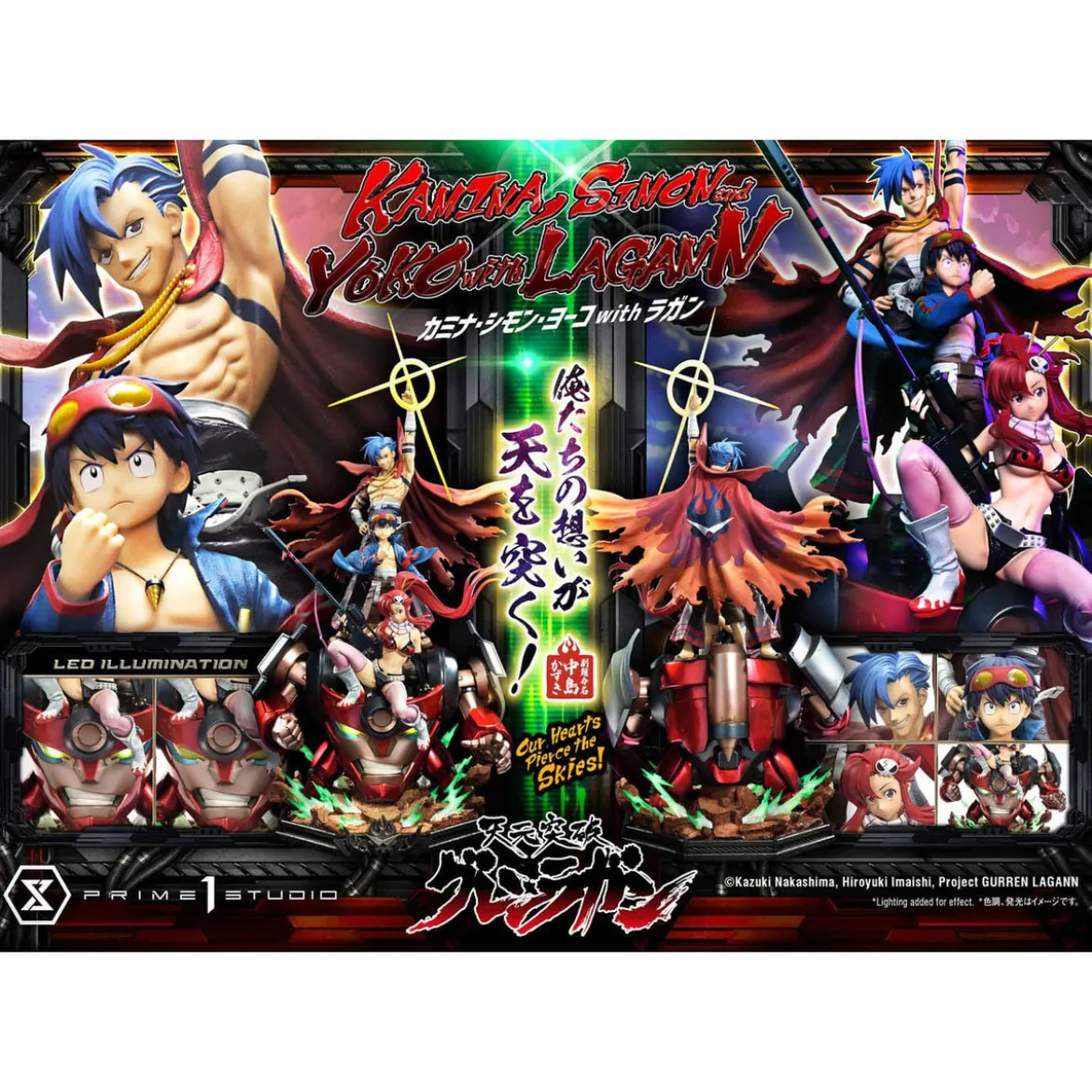 Gurren Lagann Ultimate Premium Masterline Series Statue 1/4