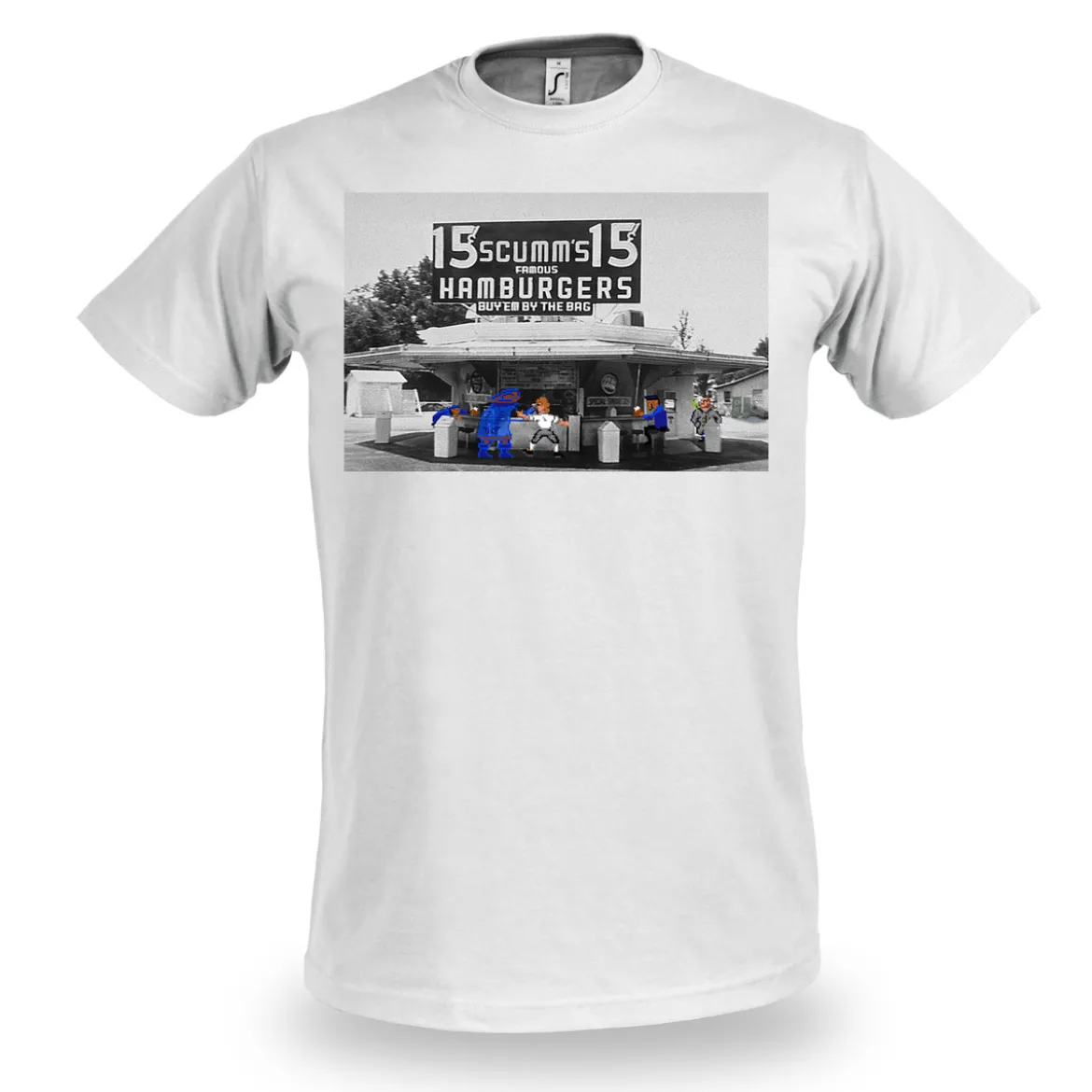 Guybrush at Scumm's T-Shirt