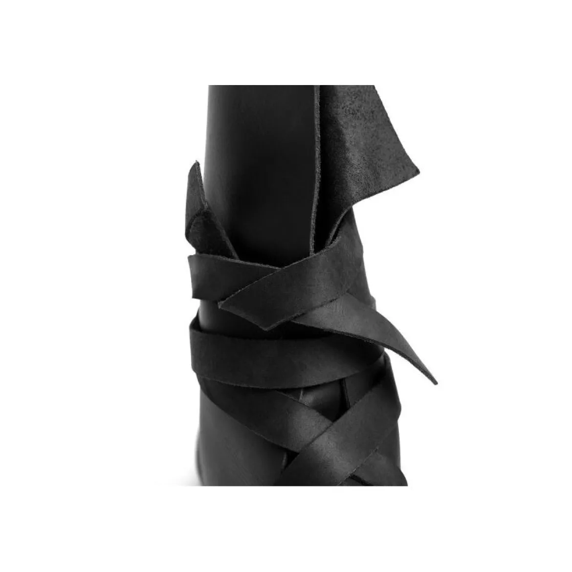 Haithabu Stiefel aus Nubukleder Floki schwarz