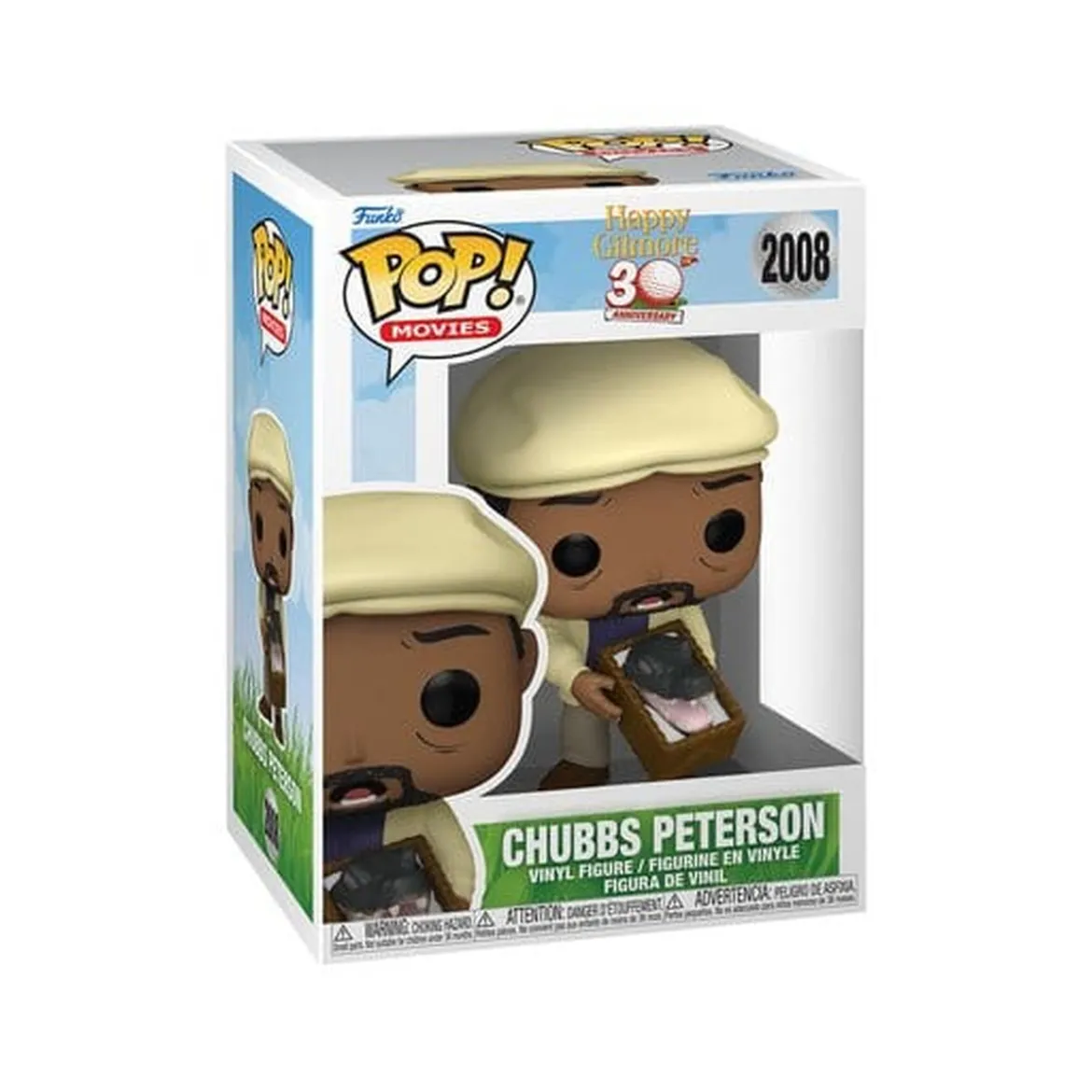 Happy Gilmore 2 POP! Movies Vinyl Figur Chubbs Peterson 9 cm
