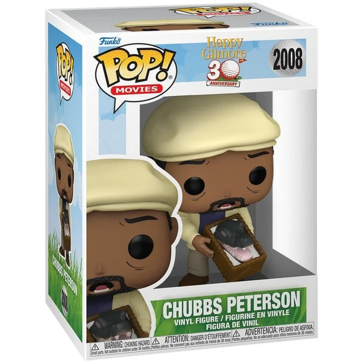 Happy Gilmore 2 POP! Movies Vinyl Figur Chubbs Peterson 9 cm