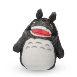 Happy Totoro Plüsch Figur grau