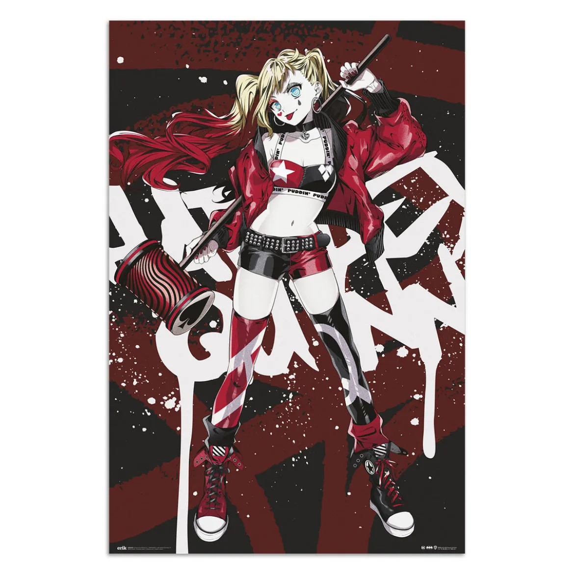 Harley Quinn - Anime Maxi Poster