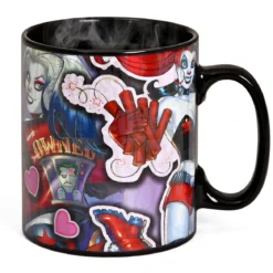 Harley Quinn Comic Thermoeffekt Tasse