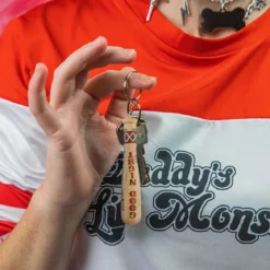 Harley Quinn - Good Night Baseballschläger Schlüsselanhänger