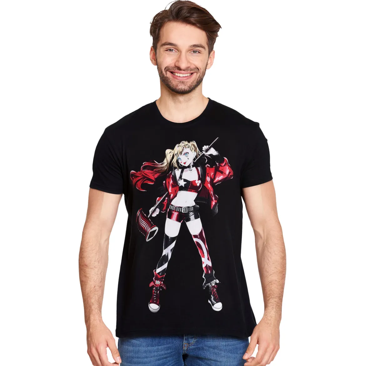 Harley Quinn - Hammer T-Shirt schwarz