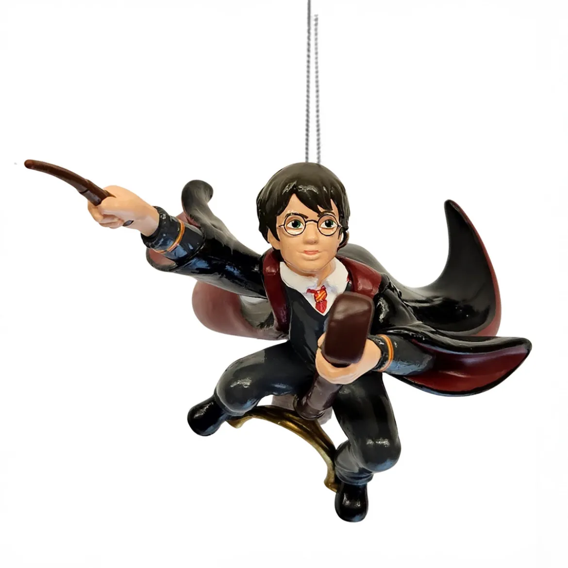 Harry mit Nimbus 2000 Weihnachtsbaum-Schmuck - Harry Potter