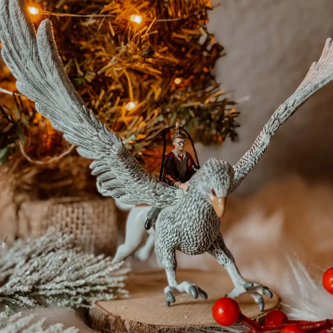 Harry mit Seidenschnabel Weihnachtsbaum-Schmuck - Harry Potter