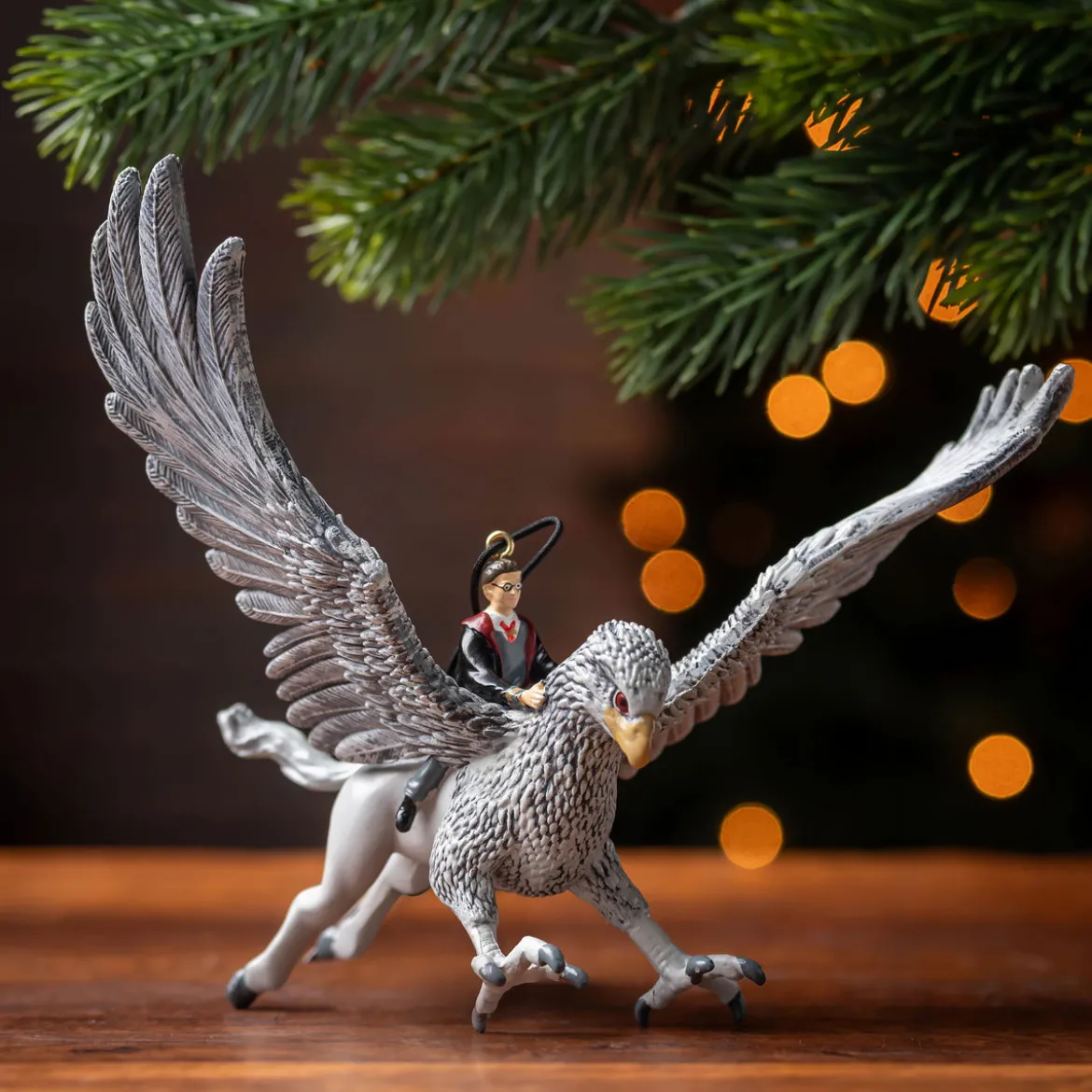 Harry mit Seidenschnabel Weihnachtsbaum-Schmuck - Harry Potter