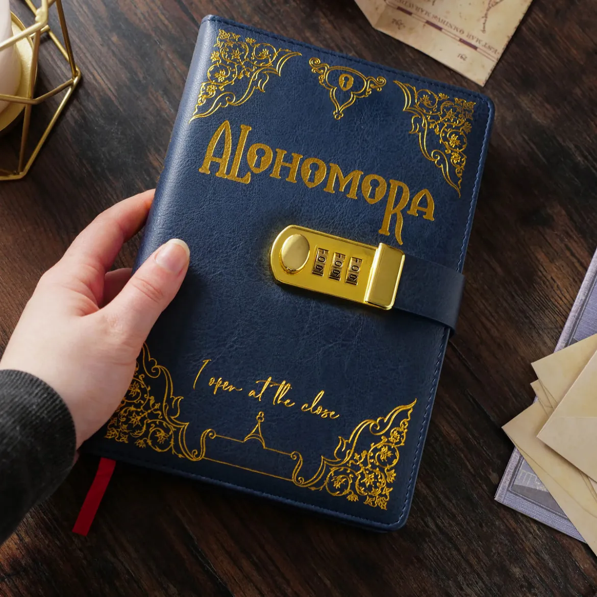 Harry Potter - Alohomora Tagebuch A5 mit Schloss