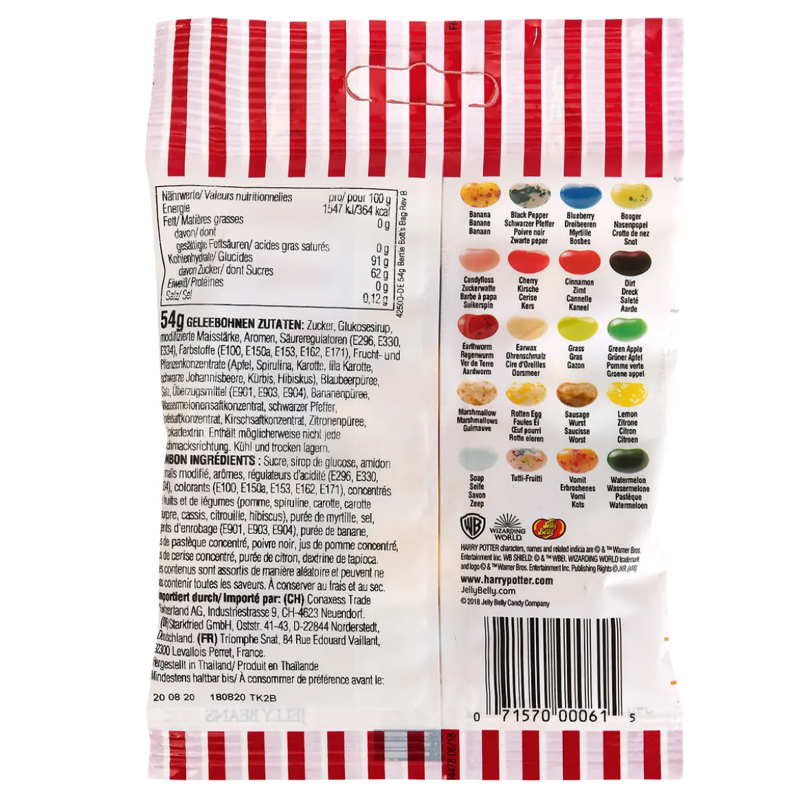 Harry Potter - Bertie Botts Every Flavour Bohnen