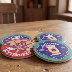 Harry Potter - Butterbier Untersetzer 4er Set